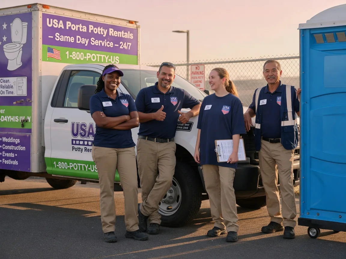 Porta Potty Rental company in Franklinville, NC